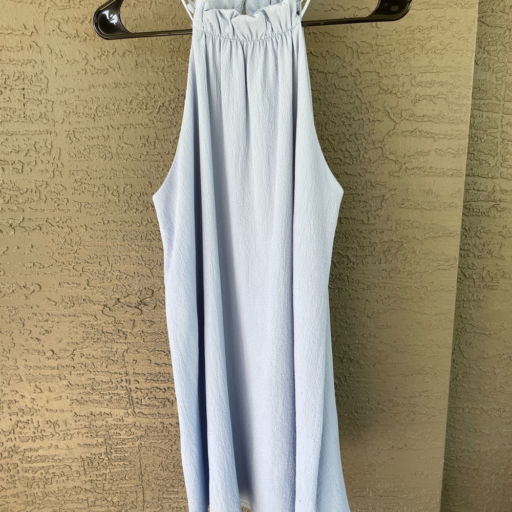 Light Blue Sleeveless Dress